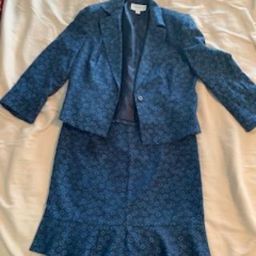 Liz Claiborne 2 Piece Jacket/Skirt Set, Sz 12